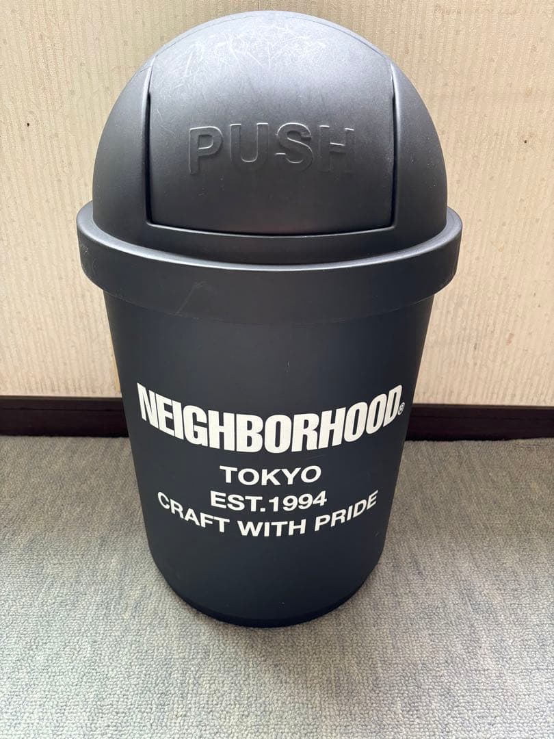 ネイバーフッド NEIGHBORHOOD ゴミ箱 ダストボックス ブラック