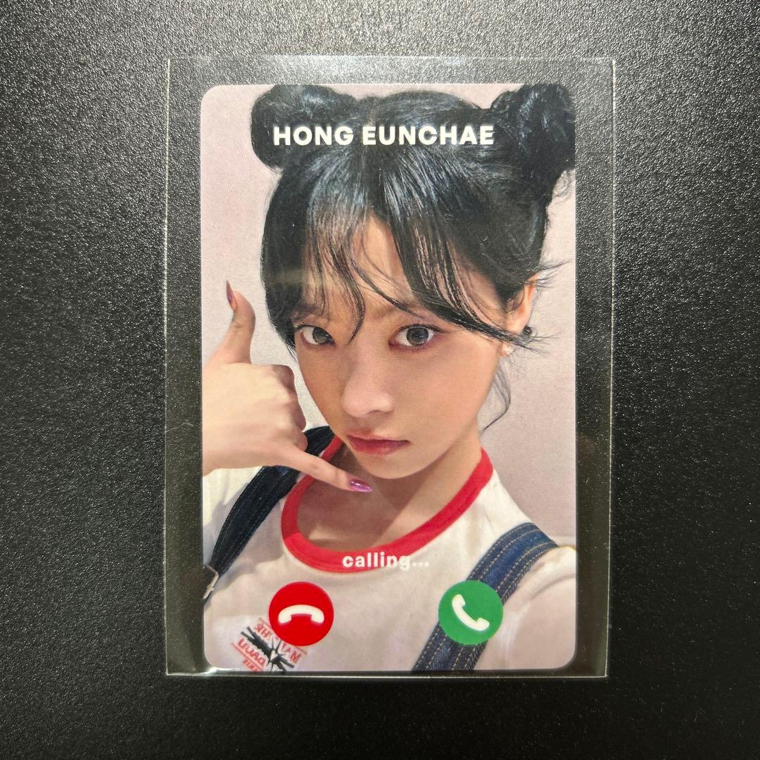 LESSERAFIM ウンチェ CRAZY ラキドロ もしもし カード トレカ