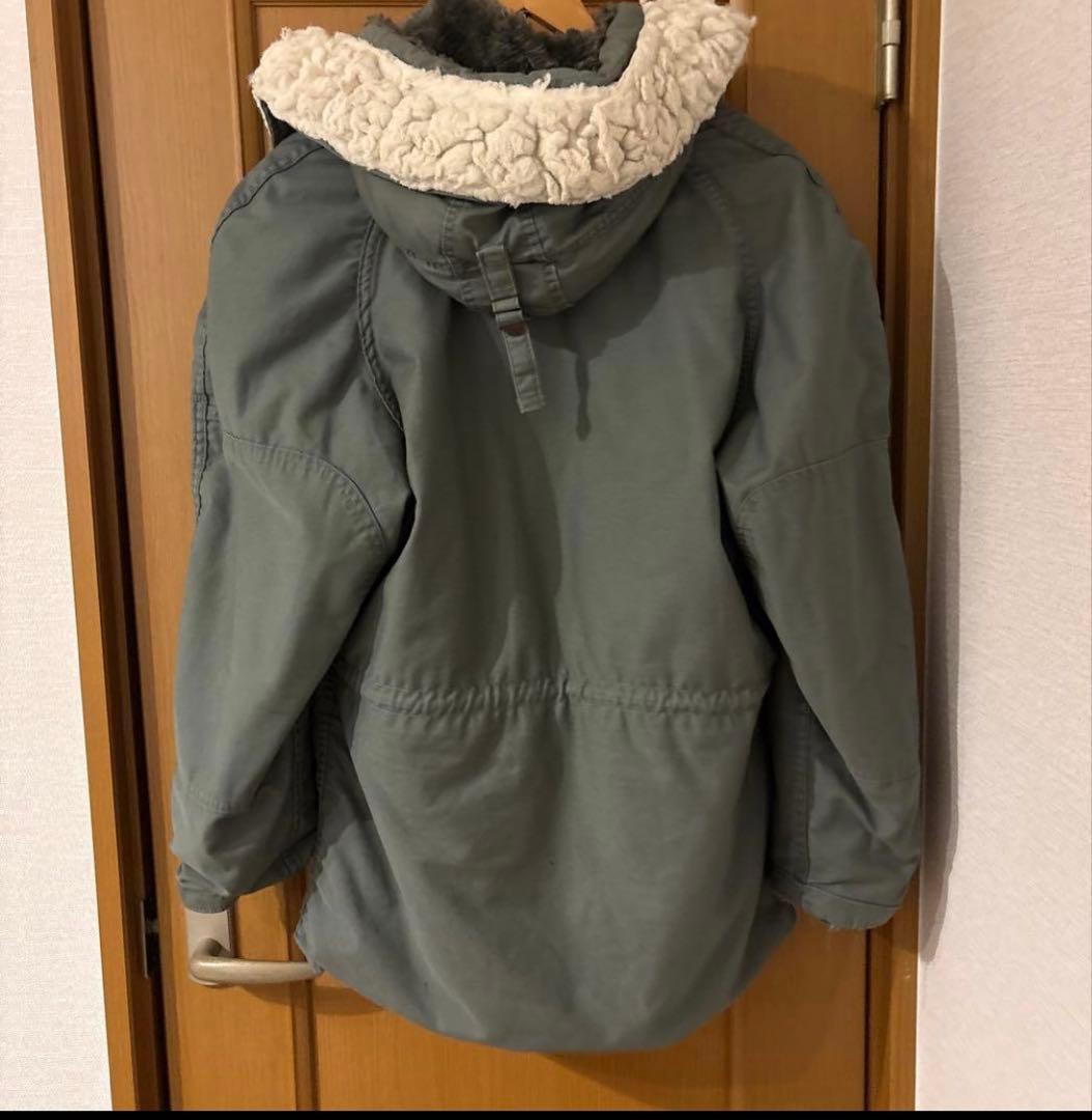 N3B フライトジャケット 実物 米軍放出 ビンテージ 80年代製 US 実寸L