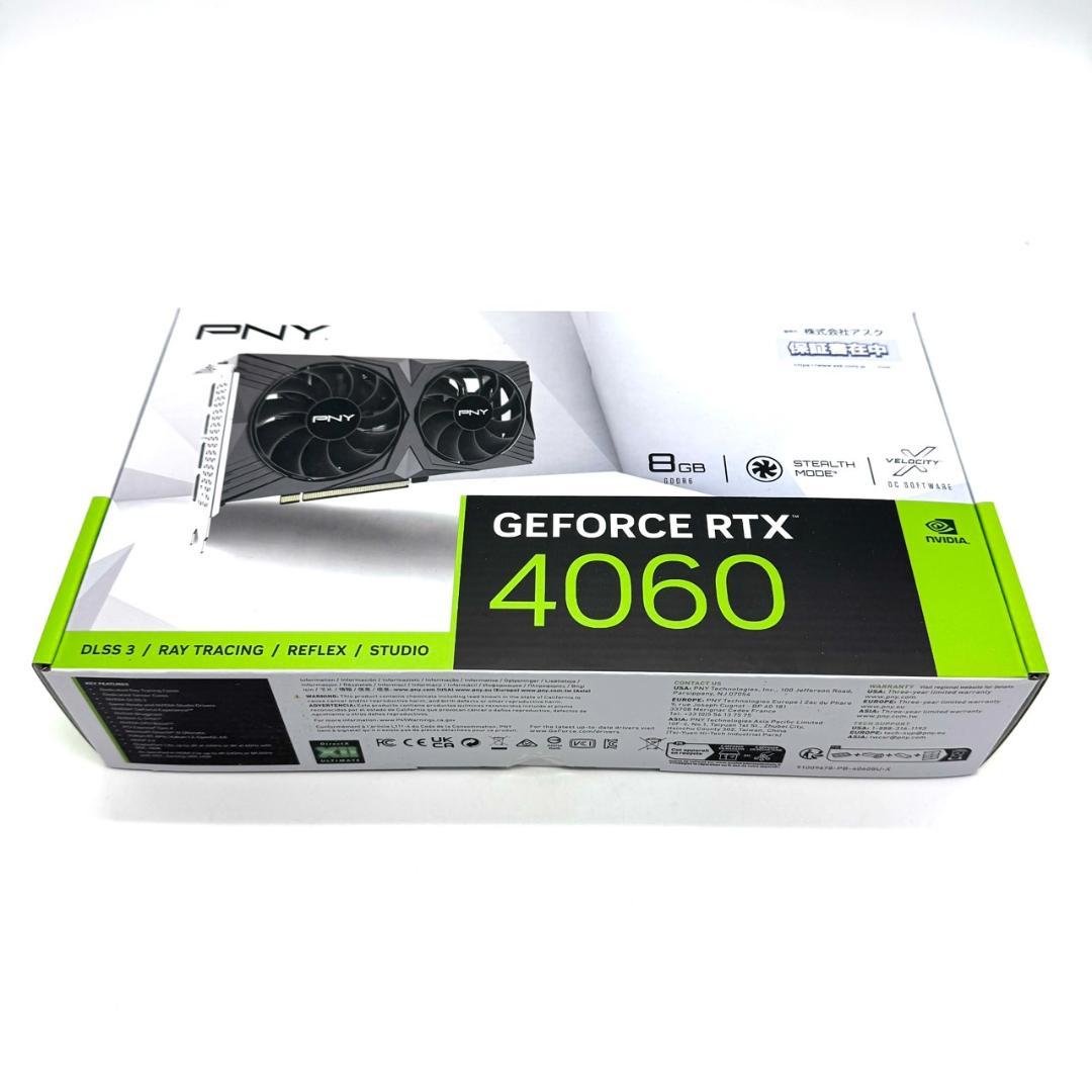 【新品未開封】 PNY GeForce RTX4060