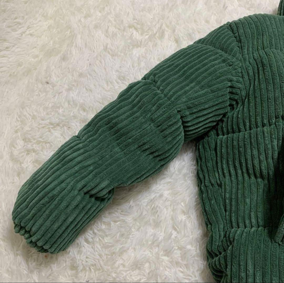 ✨即完売品✨ZARA ザラ　ダウンジャケット　コーデュロイ　パフジャケット　XL