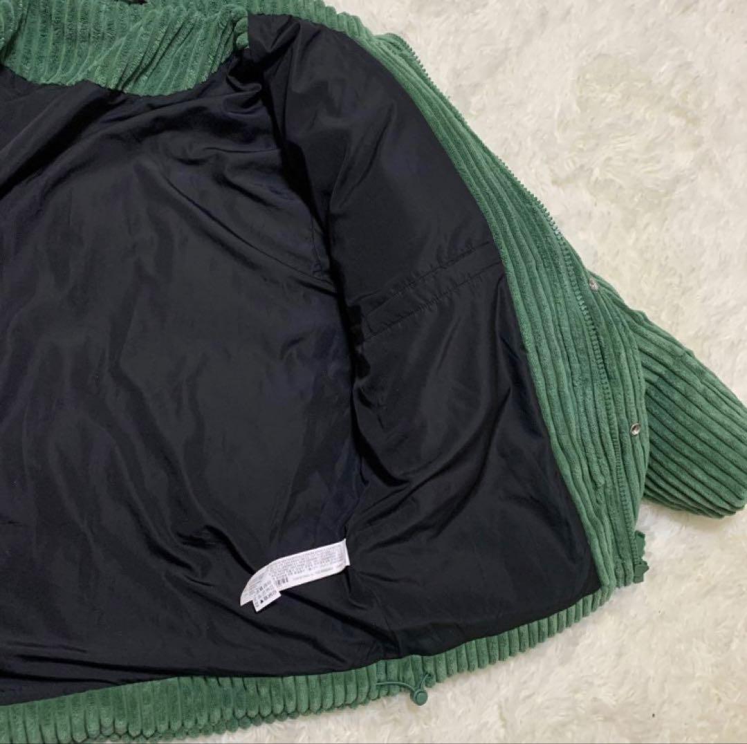 ✨即完売品✨ZARA ザラ　ダウンジャケット　コーデュロイ　パフジャケット　XL