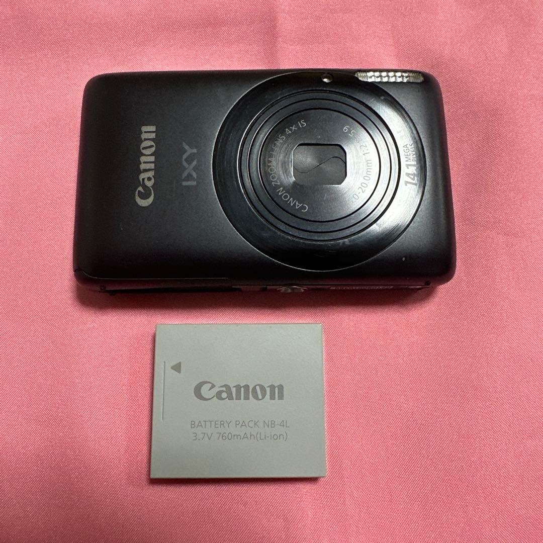 【動作確認済み】Canon IXY 400F キャノンデジカメブラック