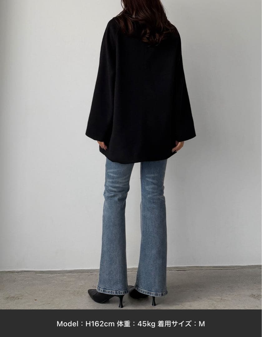 ボアカラーミドルコート　callautia S