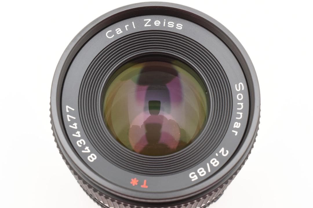 【極美品】Contax Sonnar 85mm f2.8 MMG #F09