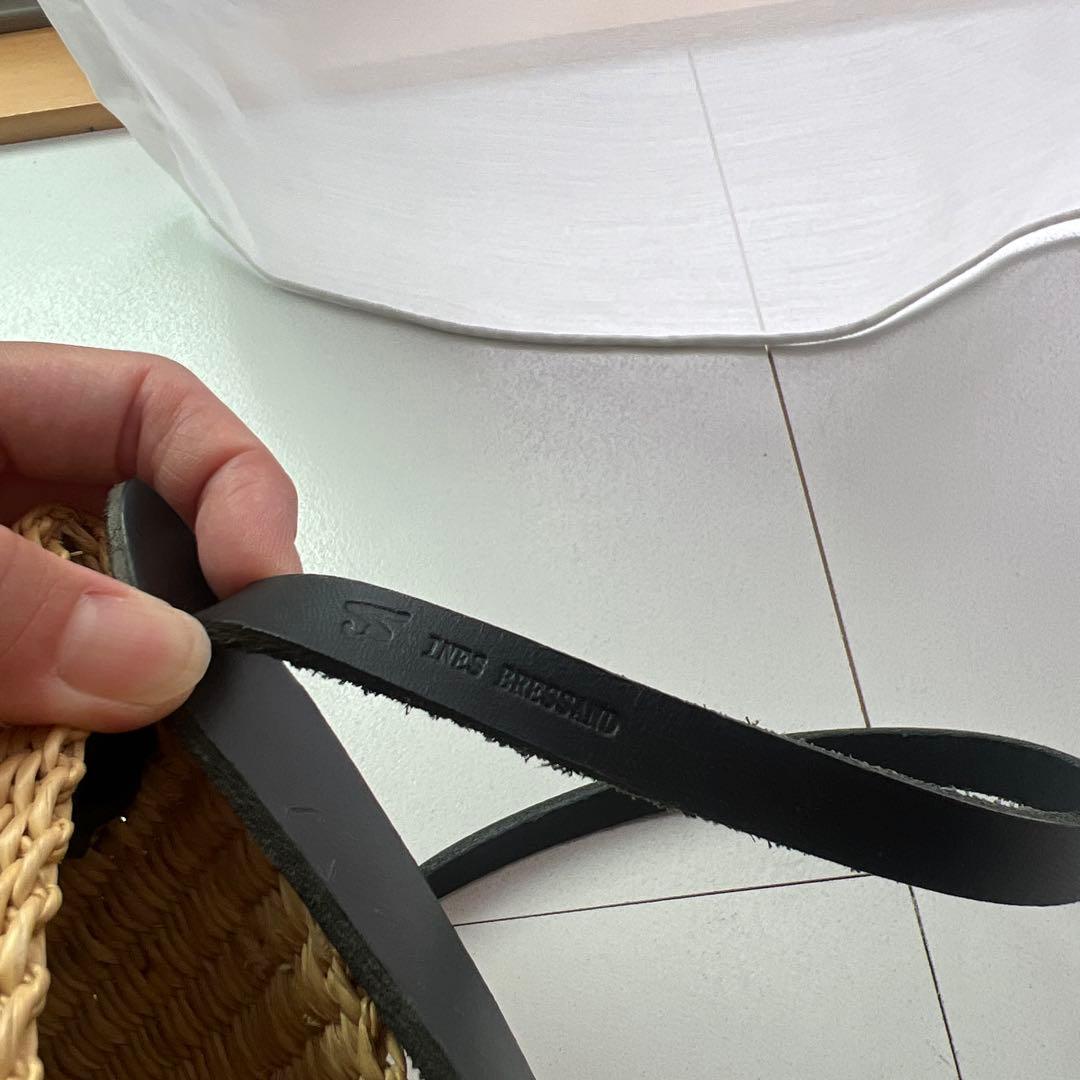 INES BRESSAND No.33 Walnut Bag かごバッグ