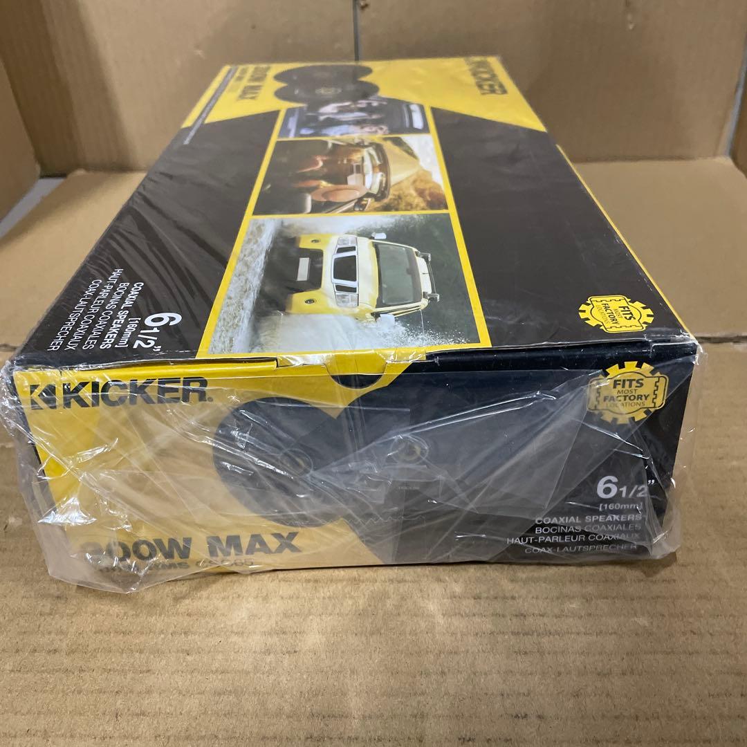 Kicker CSC65 6.5インチ コアキシャルカーオーディオスピーカー