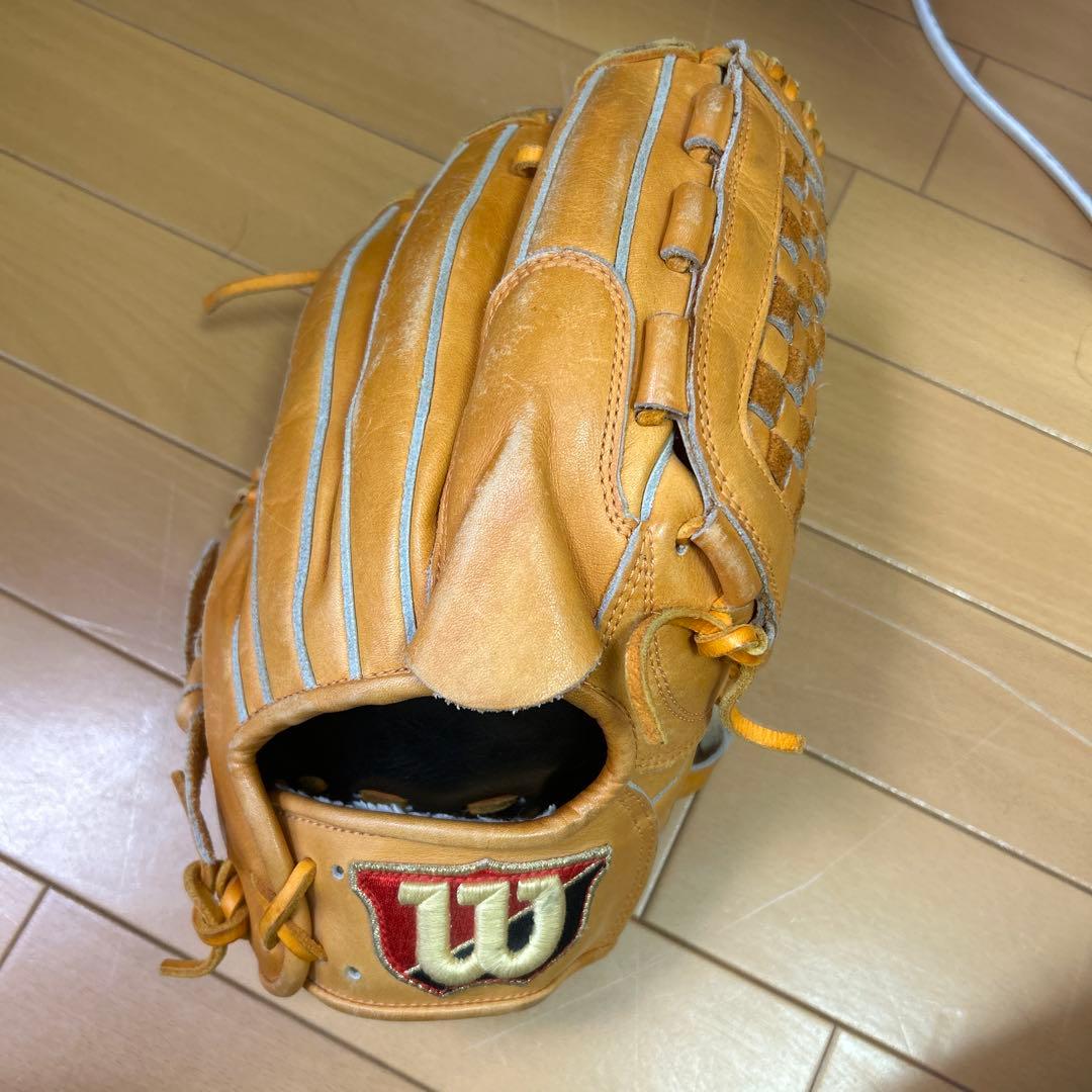 軟式野球　一般　ウィルソン投手用グローブ