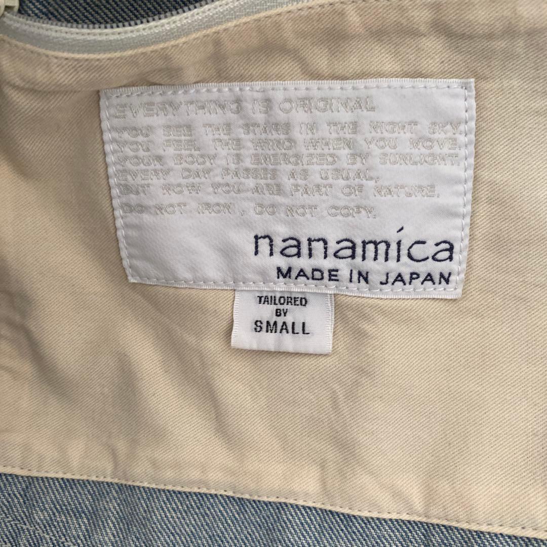 nanamica デニムジャケット Sサイズ