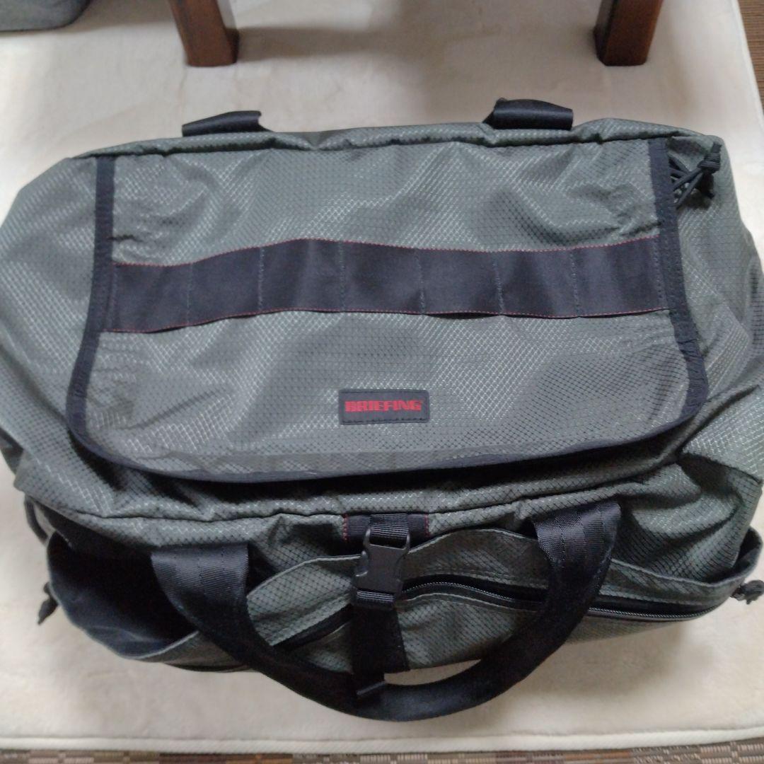 BRIEFING グレー ボストンバッグ