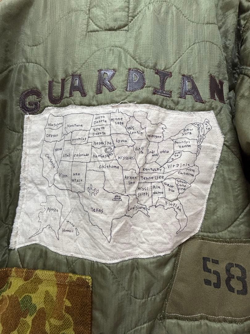 【限定値下げ】 リメイク品　米軍ライナー