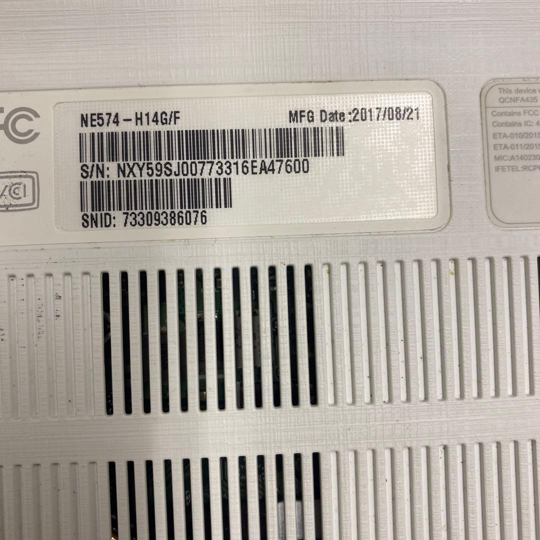 ♠︎中古品★Windows11ノートパソコン★Gateway NE574★