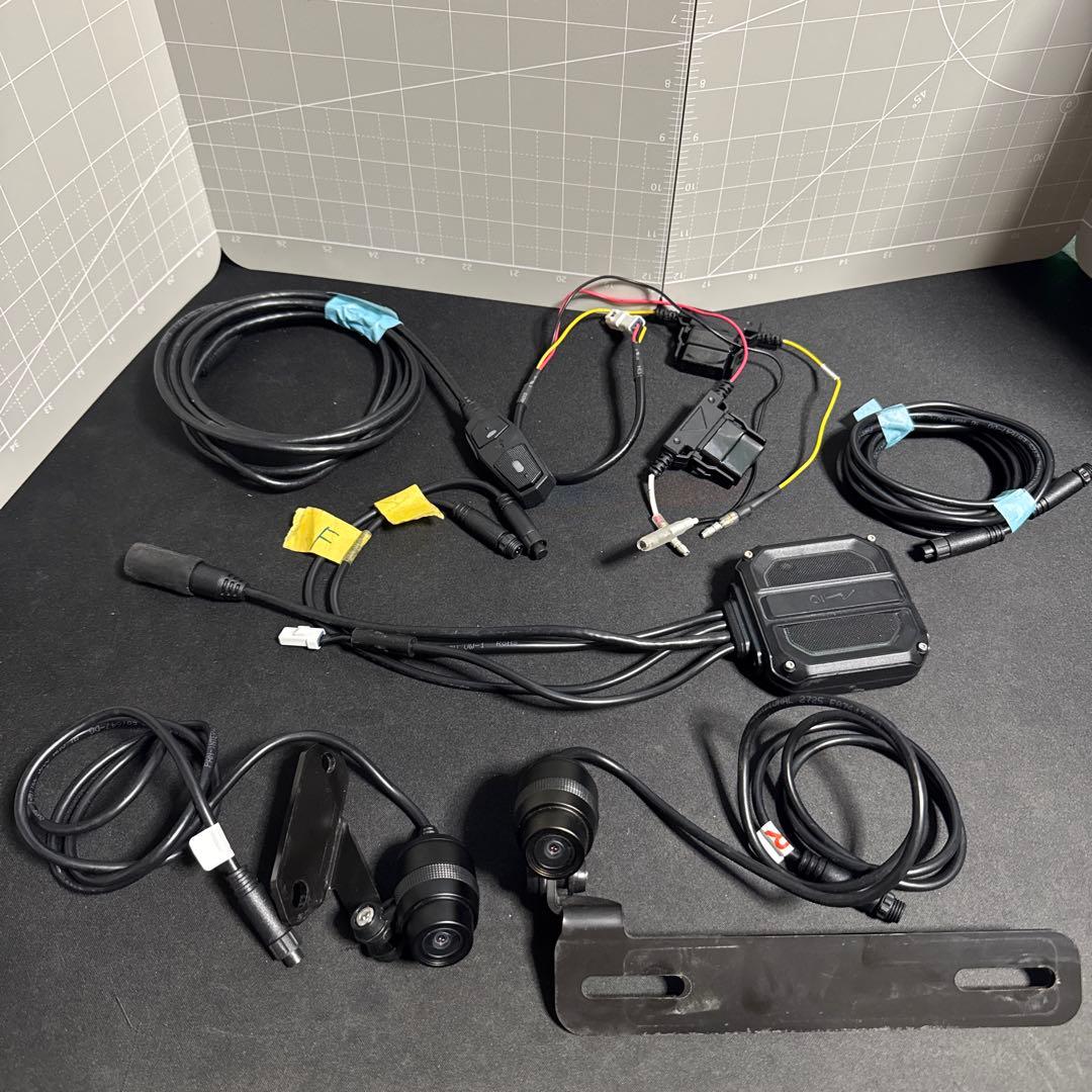 ninja400ステー付きドライブレコーダー デイトナ MiVue M820WD