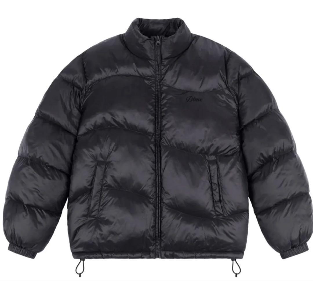 Dime ブラック ダウンジャケット