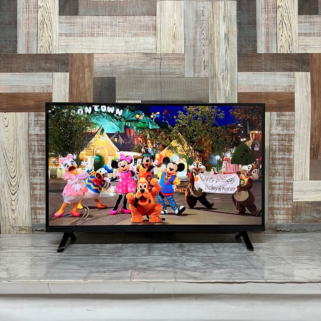 即日受渡❣️全国送料込3年前購入アイワ32型液晶テレビWチューナーベゼルレス