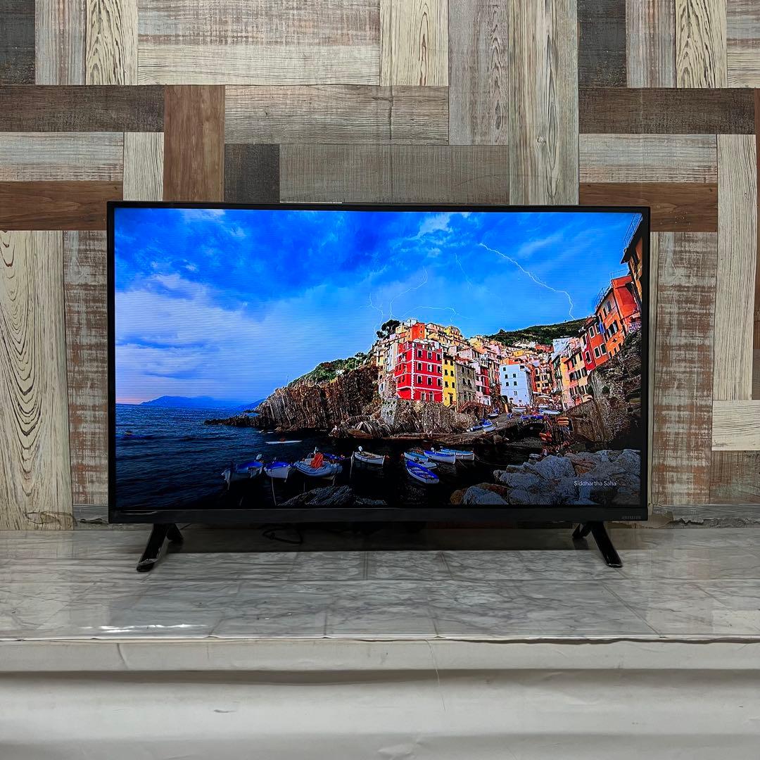 即日受渡❣️全国送料込3年前購入アイワ32型液晶テレビWチューナーベゼルレス