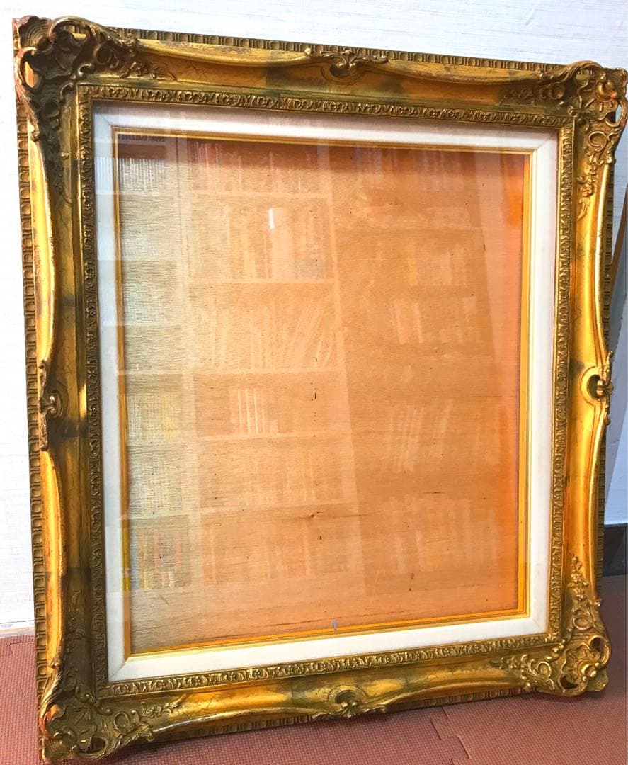 アンティーク　油絵　水彩画　日本画　西洋画　額縁　ゴールド　①