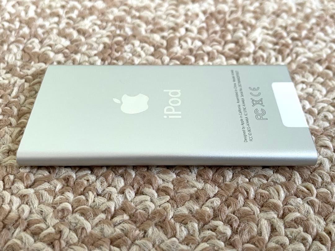 ☆美品 動作確認済 iPod nano 第7世代 シルバー Bluetooth