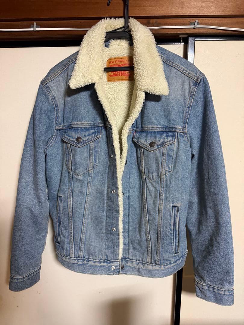 リーバイス　デニム ボア ジャケット　Mサイズ