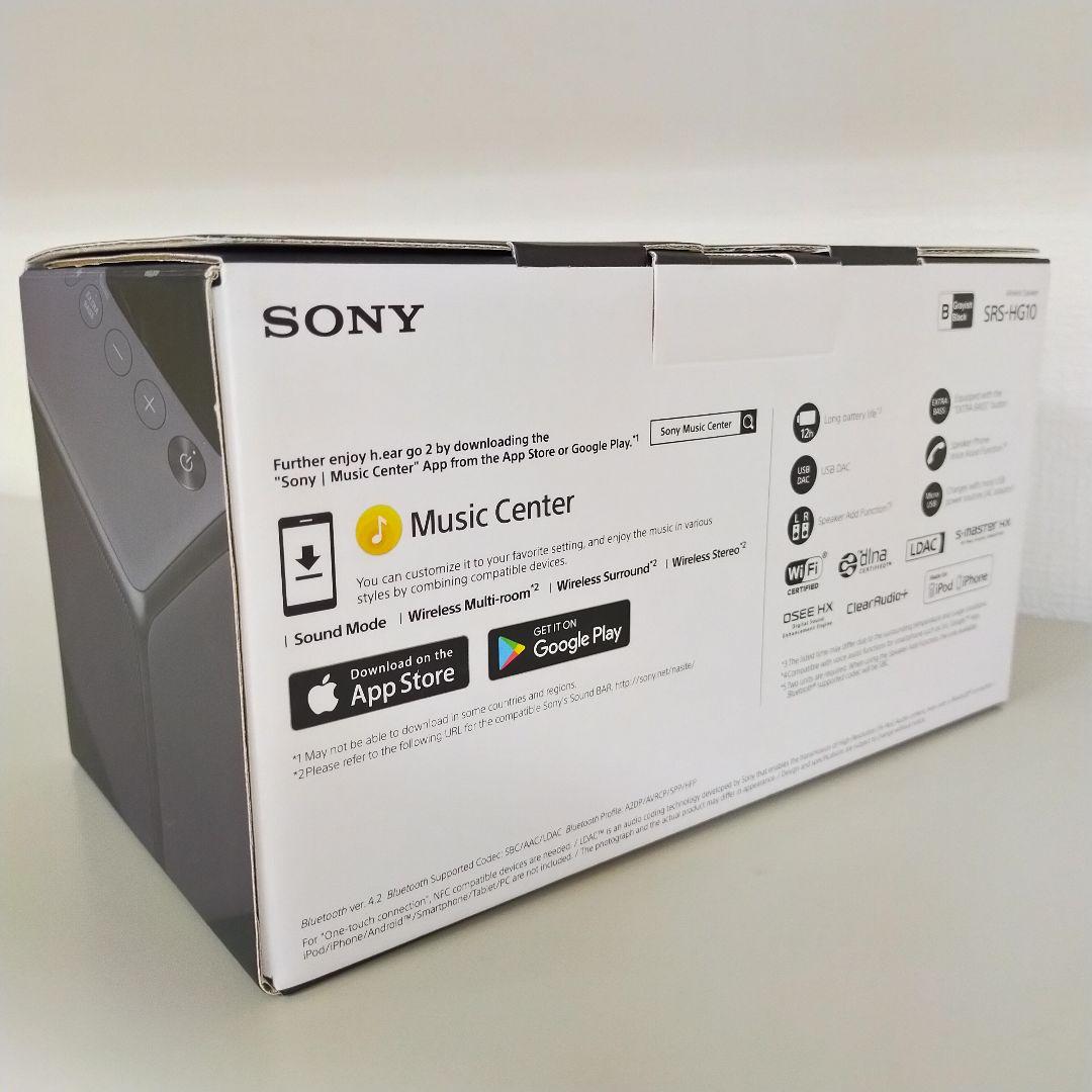 【海外使用専用】ソニー ワイヤレスポータブルスピーカー SRS-HG10