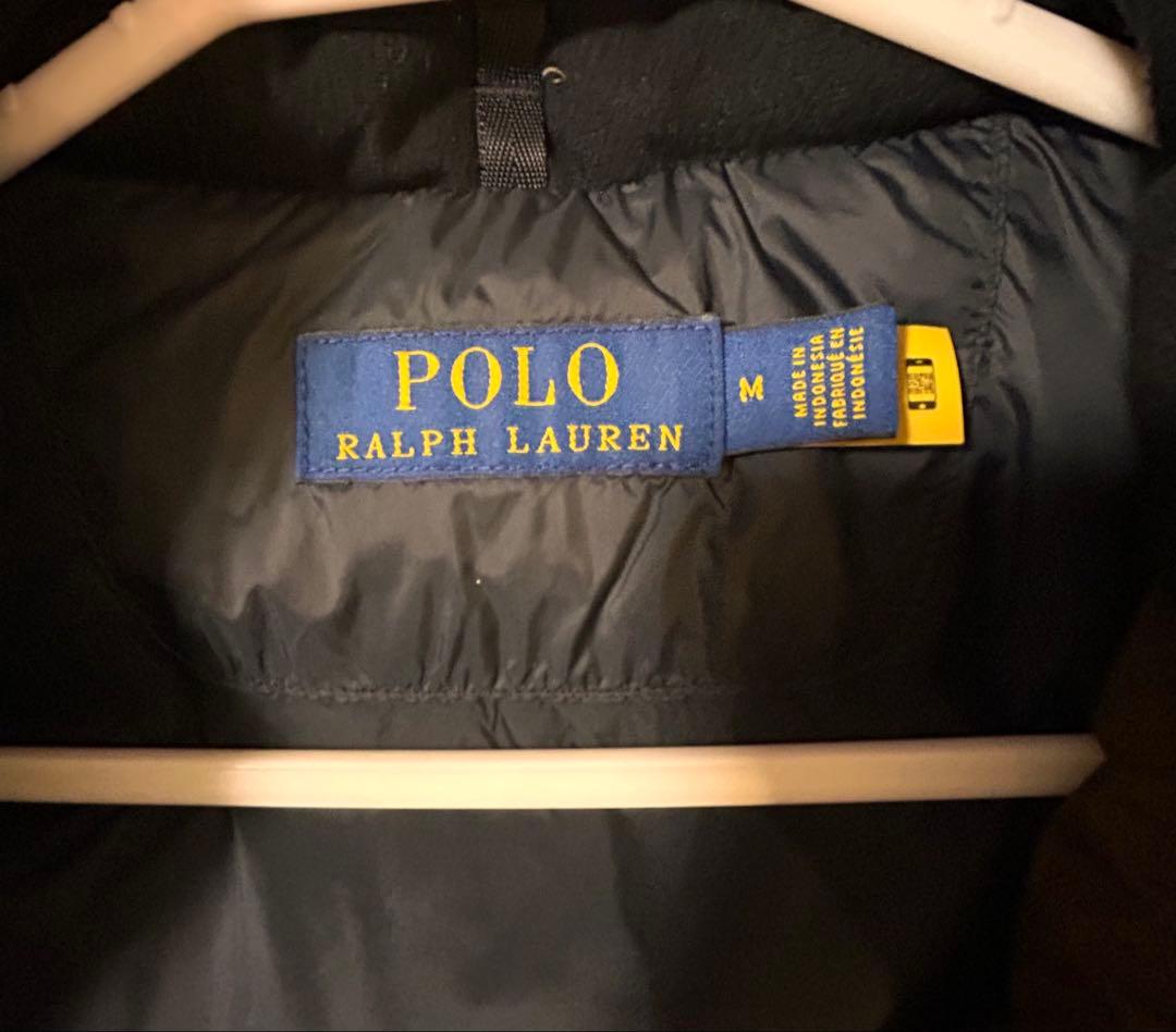 Polo Ralph Lauren フード付きダウンベスト オリーブ