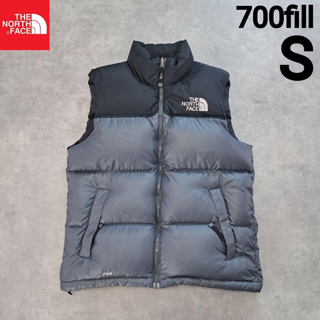 【大人気】ノースフェイス ヌプシダウンベスト700フィル メンズS