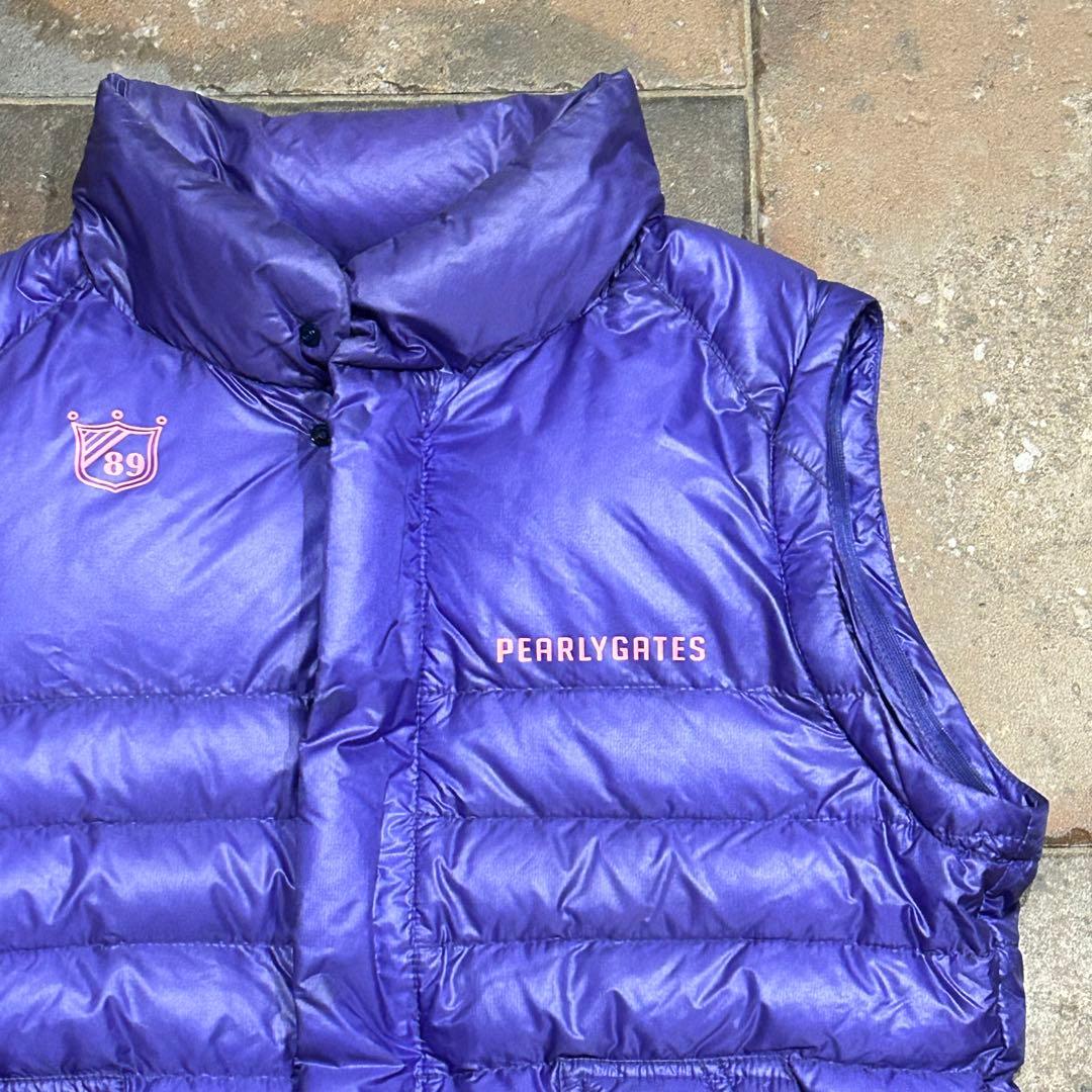 PEARLY GATES 2WAYダウンジャケット パープル系 サイズ2