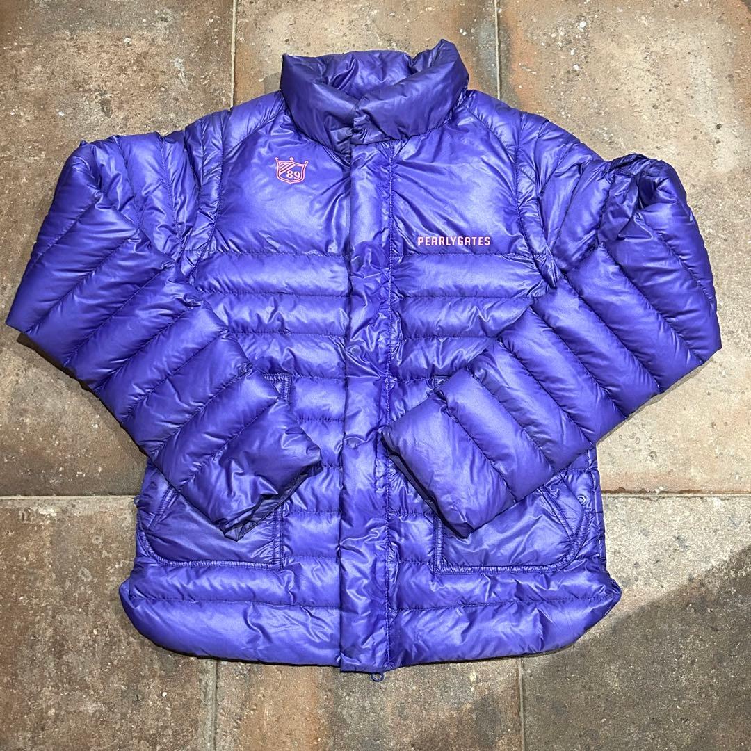 PEARLY GATES 2WAYダウンジャケット パープル系 サイズ2