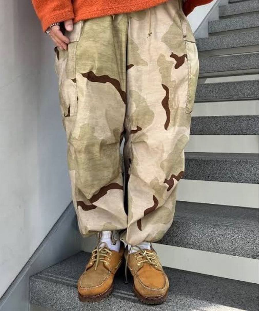 BEAMS+ ビームスプラス komatsu カモフラ オーバーパンツ S