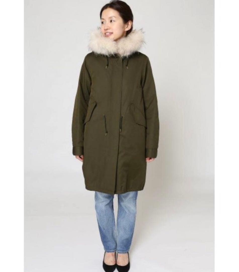 IENA　イエナ　モッズコート　カーキ38