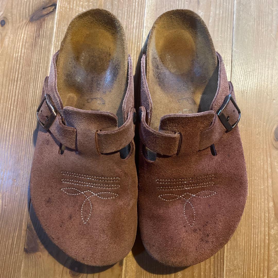 BIRKENSTOCK Boston ネイティブ刺繍40 (26cm) パピリオ