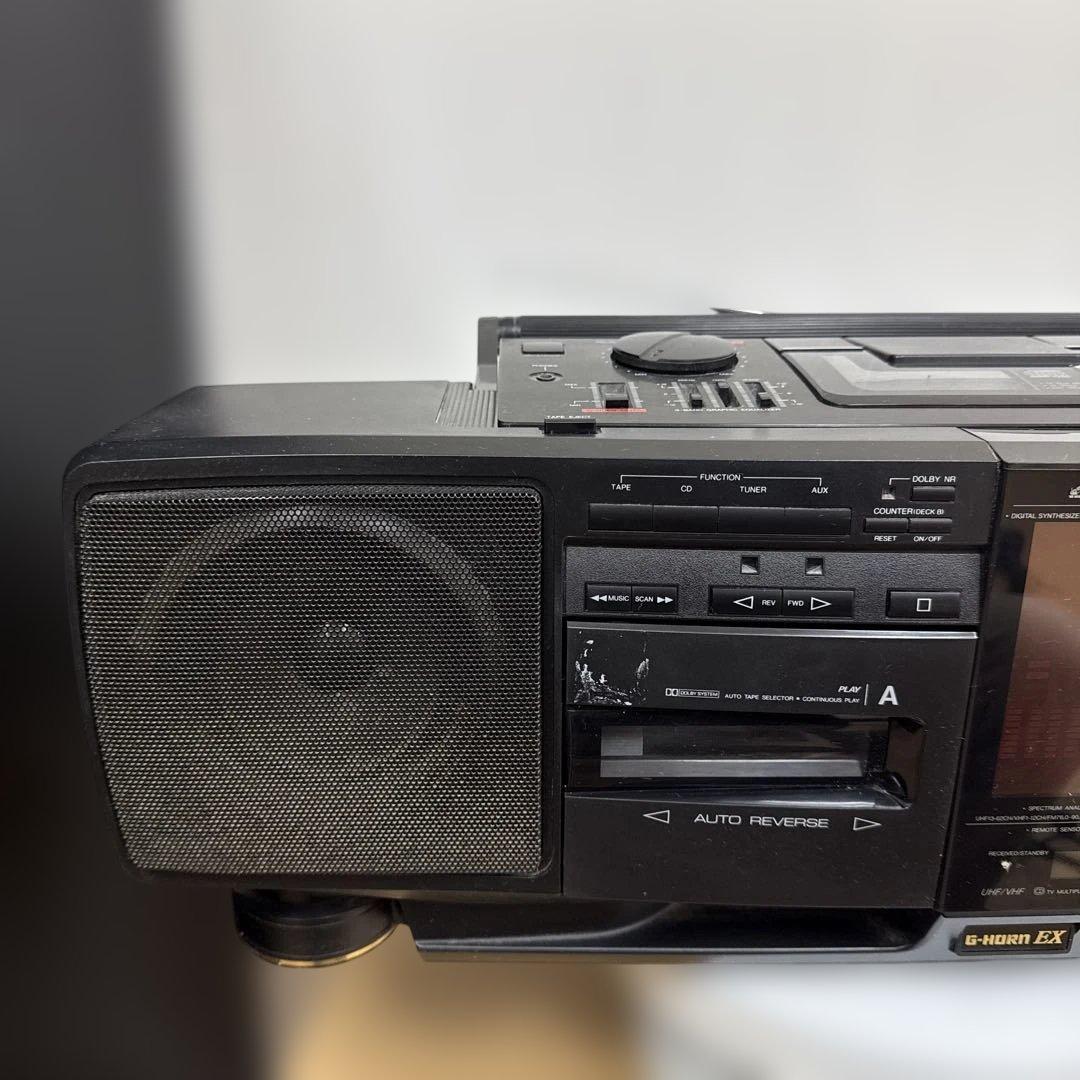 バブルラジカセ■Victor【G-HORN EX　RC-X90】 ジャンク