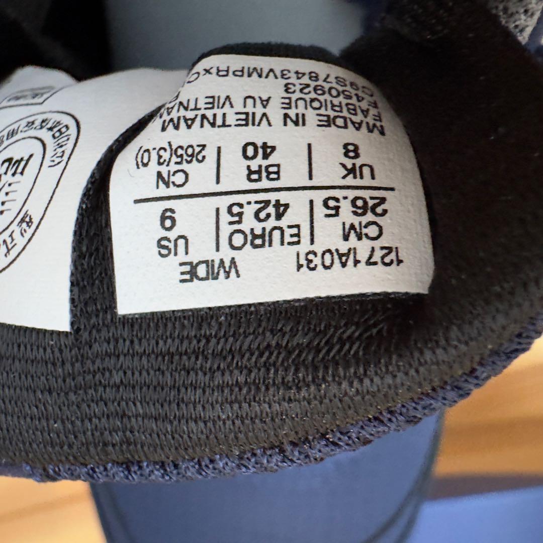 【新品未使用】asics アシックス 安全靴 ウィンジョブCP208 26.5