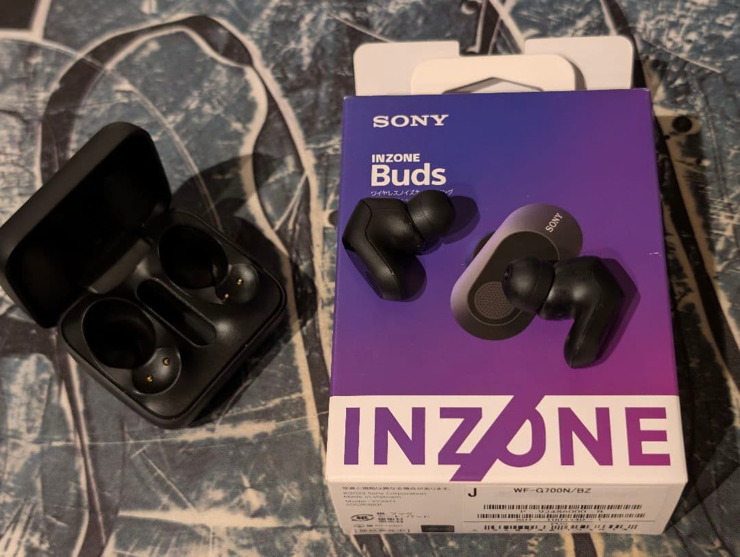 SONY inzone buds ブラック WF-G700N