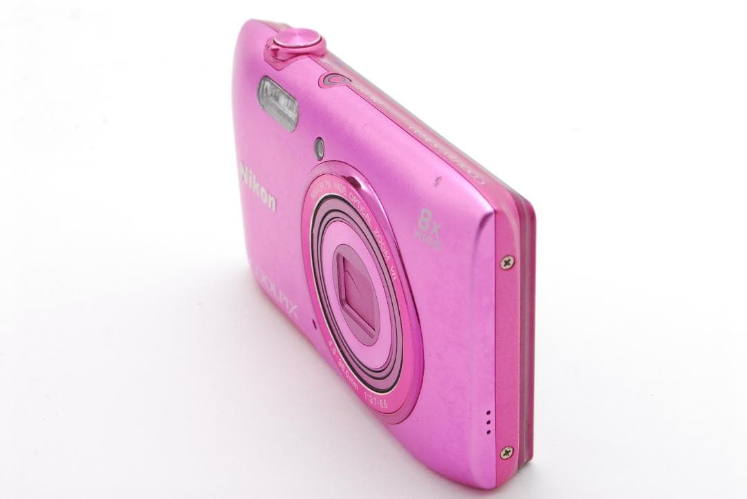 Nikon Coolpix s3600 ピンク 8倍光学ズーム 動作確認済み