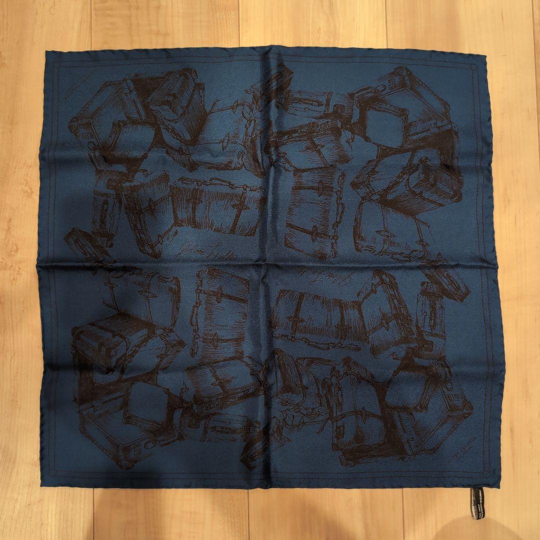 GROBETROTTER グローブトロッター ヘッドスカーフ ネイビー