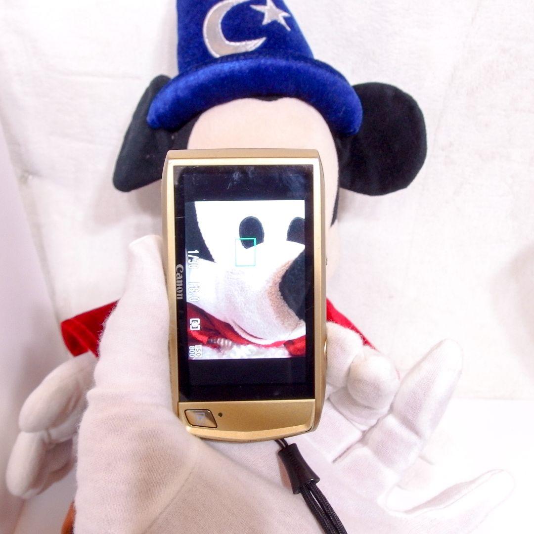 完動美品 キヤノン Canon IXY 32S ゴールド 純正バッテリー 充電器