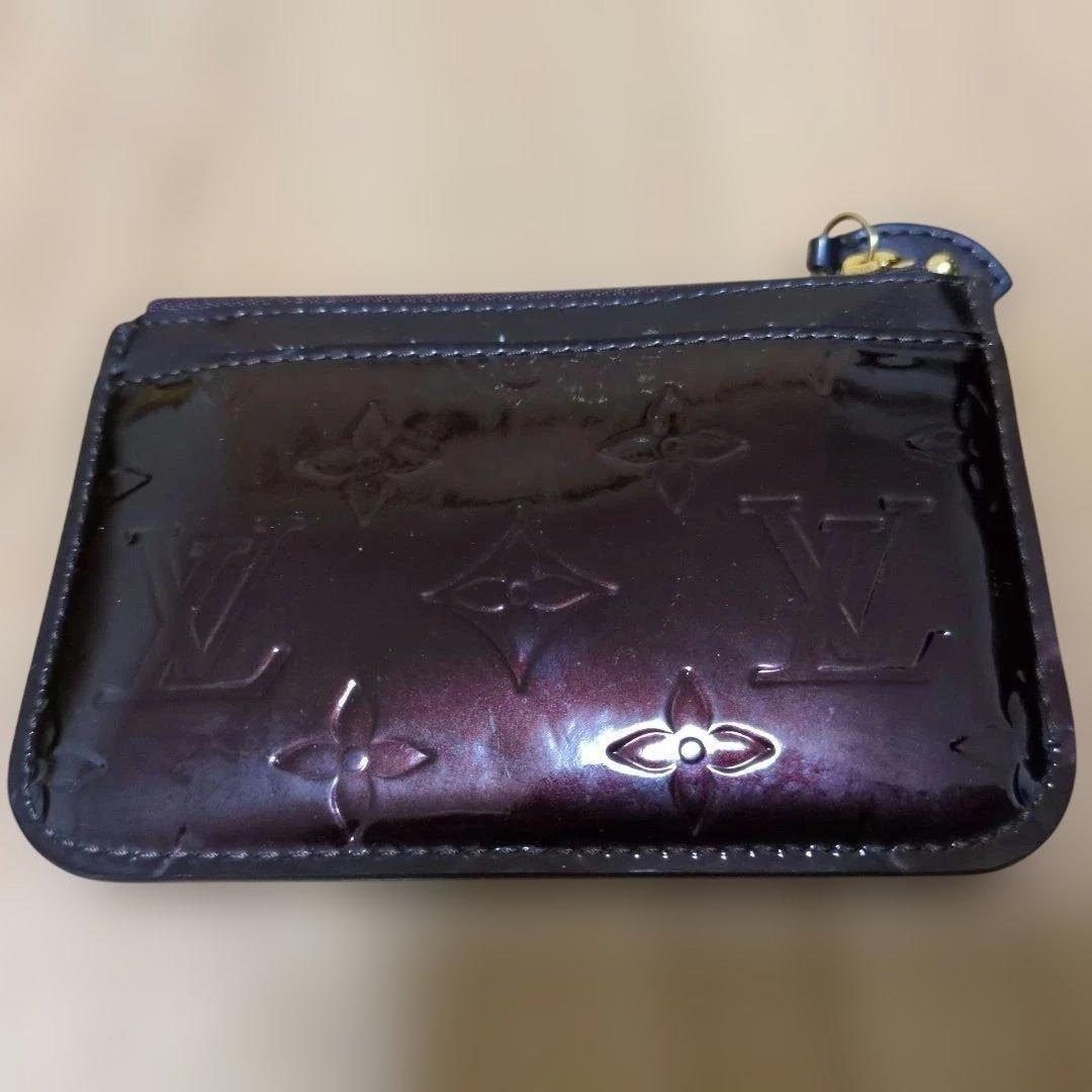 ルイヴィトン　ヴェルニ　ケース　キーケース　アマラント