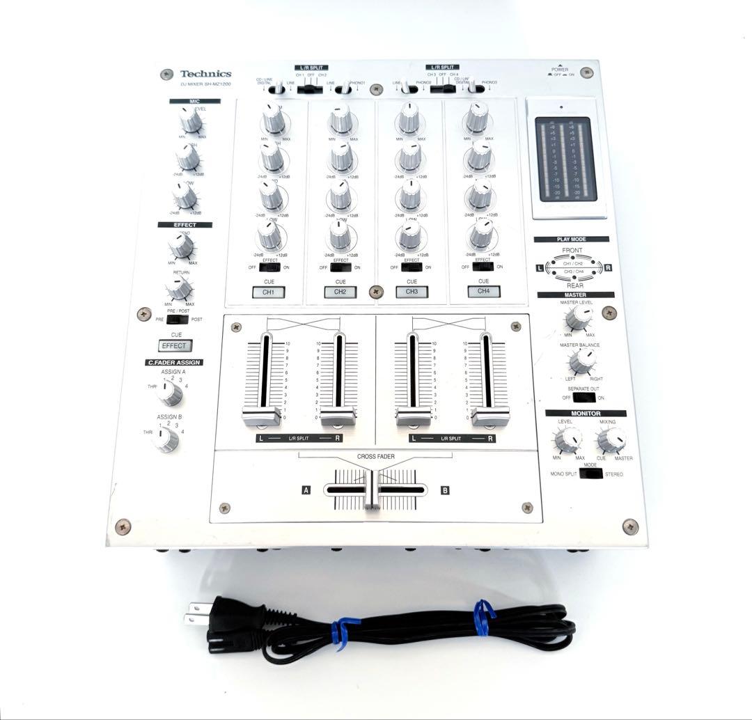 【動作良好】Technics SH-MZ1200 DJミキサー