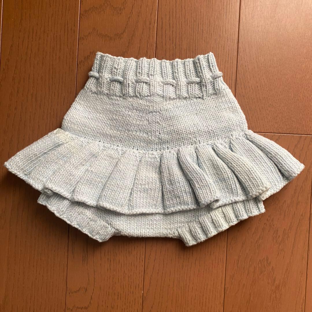 misha&puff ミーシャアンドパフ スケポン 水色