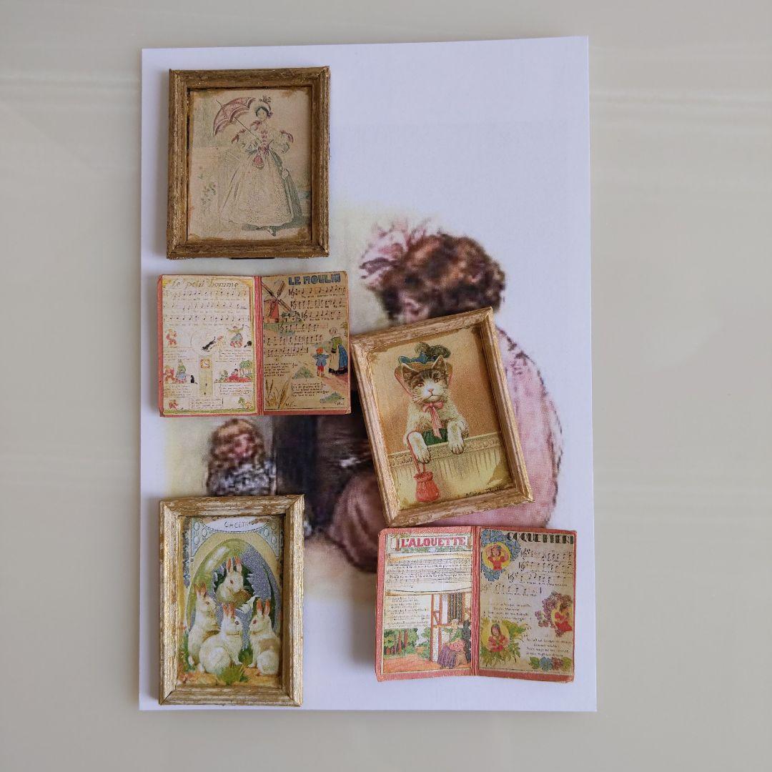 人気作家様　ドール用ピアノ　ドールハウス　ぬいぐるみ