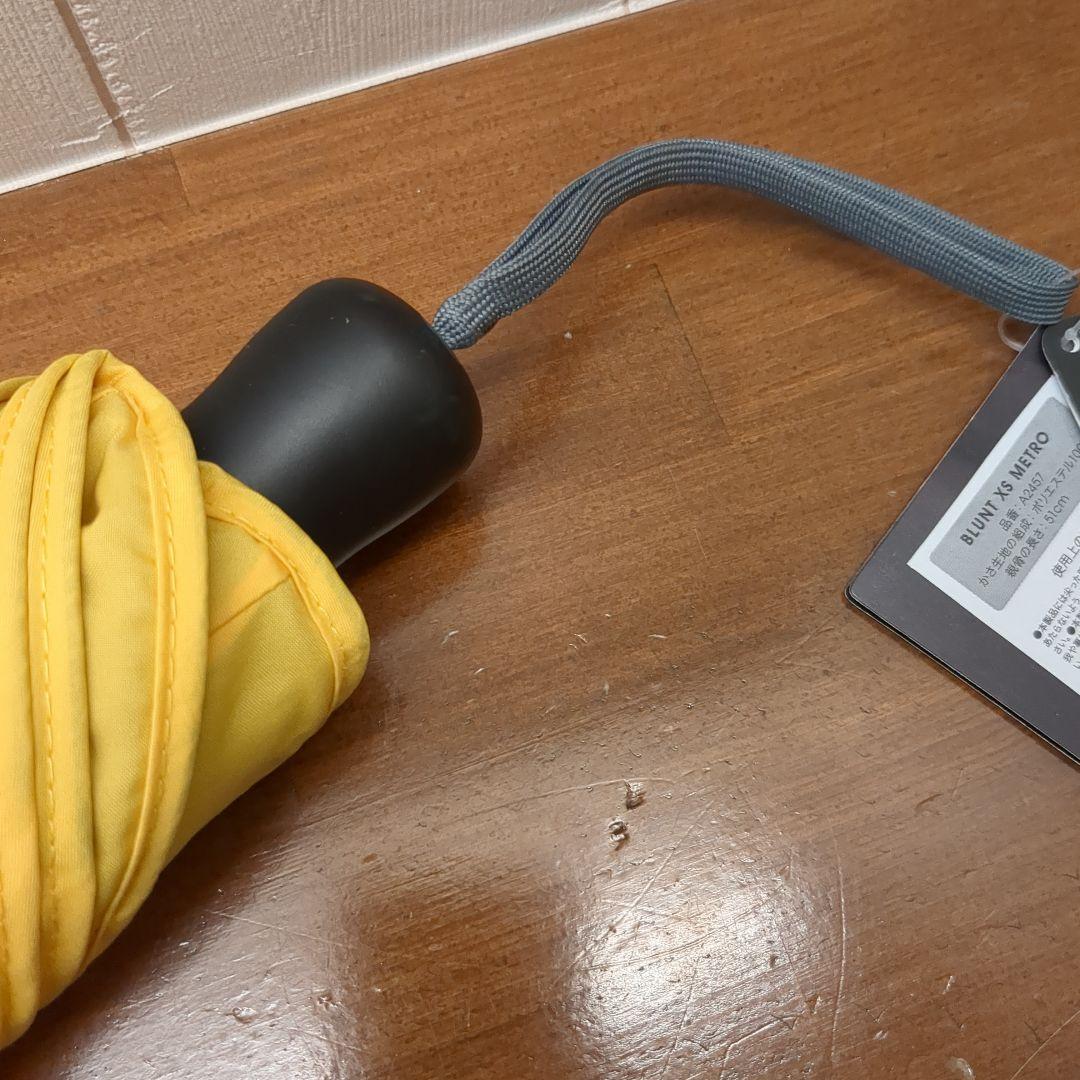 【未使用】BLUNT XS METRO ブラント メトロ 折りたたみ傘 イエロー