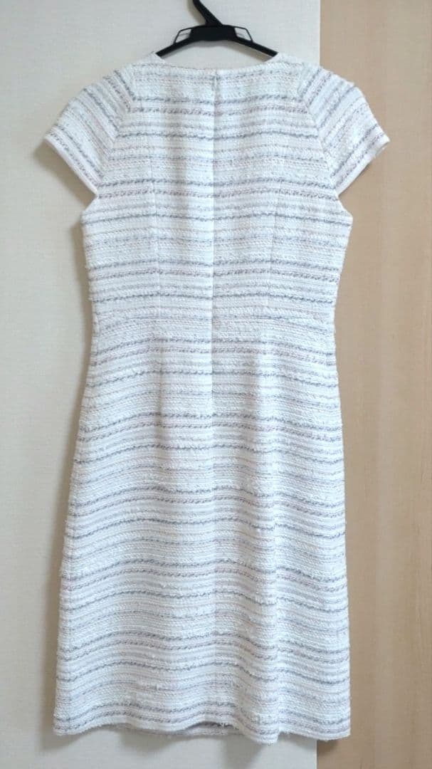 アナイANAYI ミックスラメツイードワンピース　36　入学式　入園式　卒園式