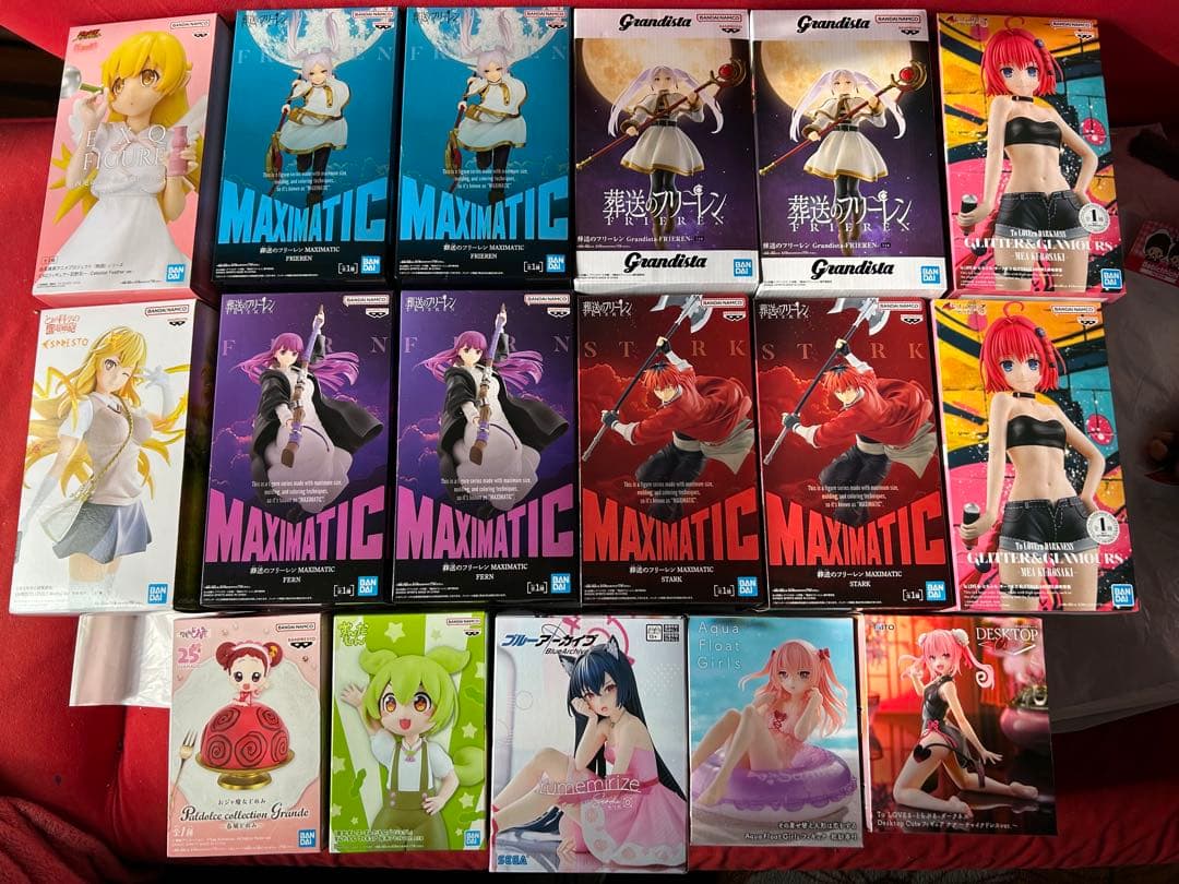 最新フィギュア17体セット　フリーレン　To LOVEる　ブルーアーカイブ