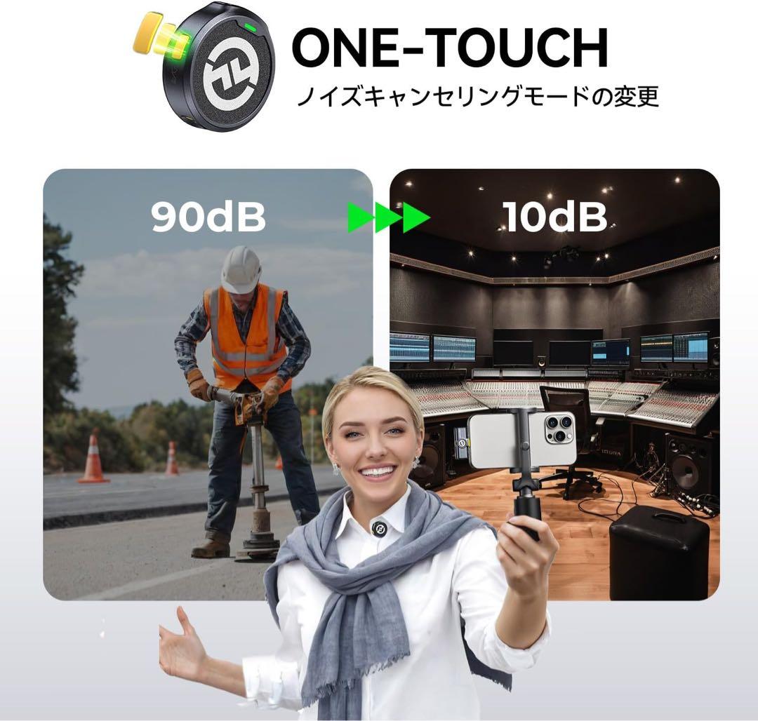 HOLLYLAND LARK M2 ワイヤレスマイク Lighting