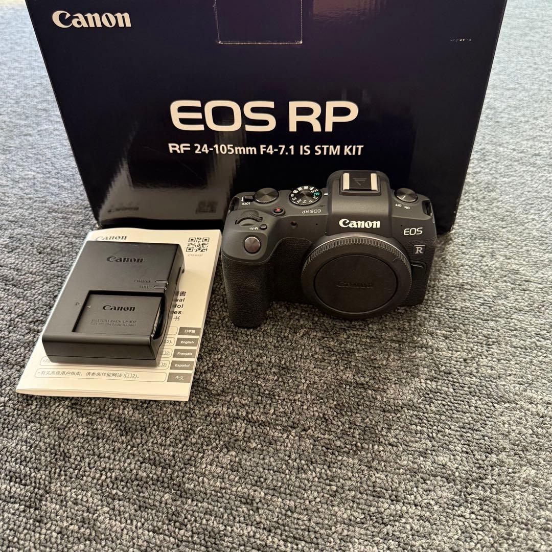 【極美品】EOS RP フルサイズ ミラーレス一眼