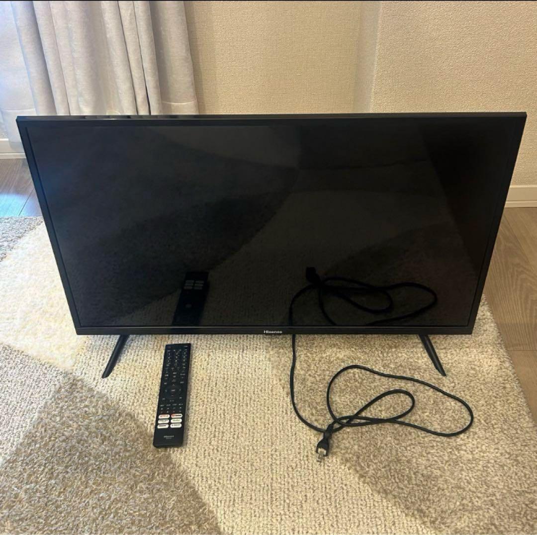 ハイセンス HISENSE 32型 スマートテレビ 32A45G 2021 美品