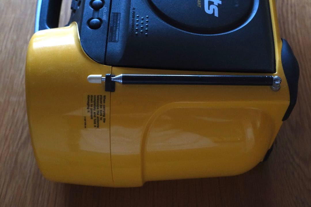 SONY SPORTSラジカセ CFD-980 カセットテープ