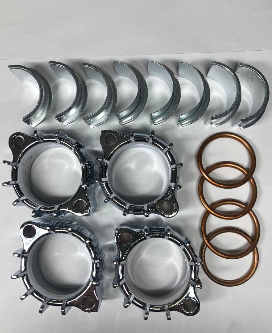 CBX400F フランジセット　メッキセット