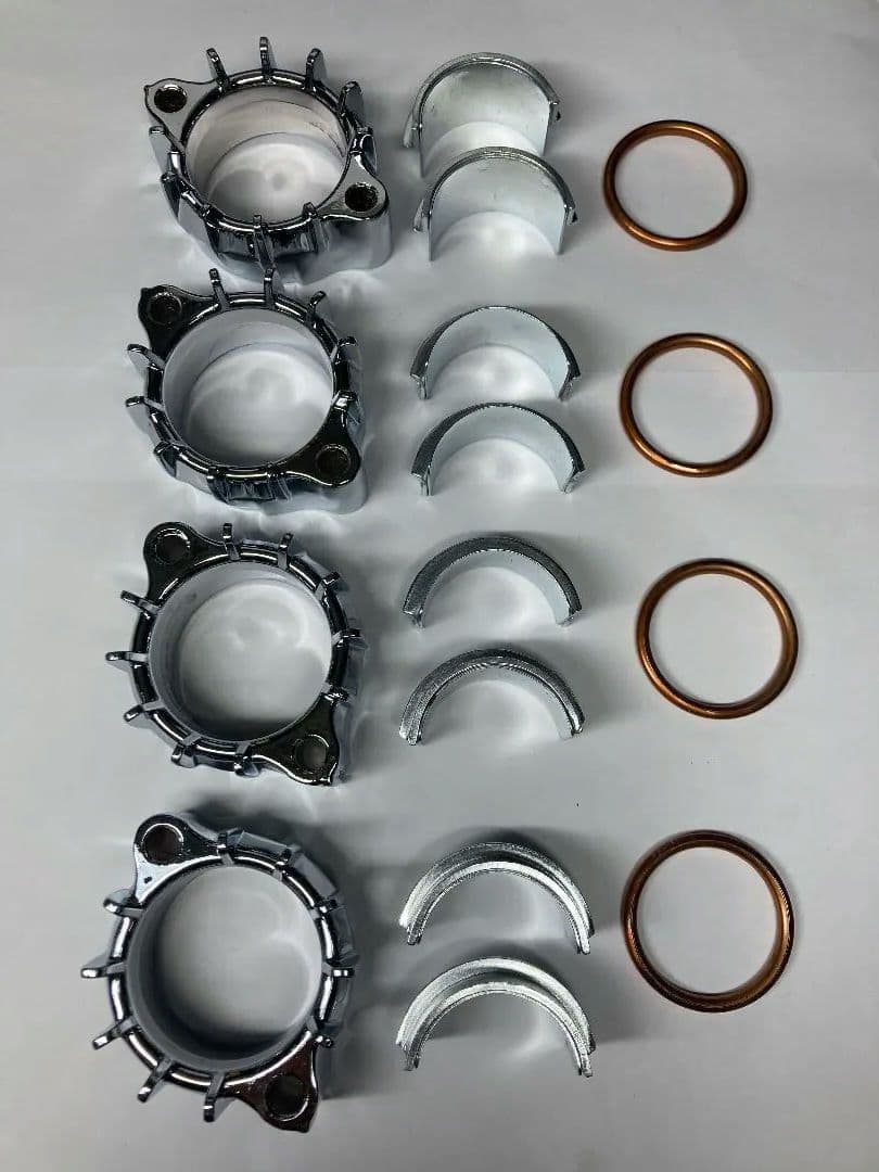 CBX400F フランジセット　メッキセット